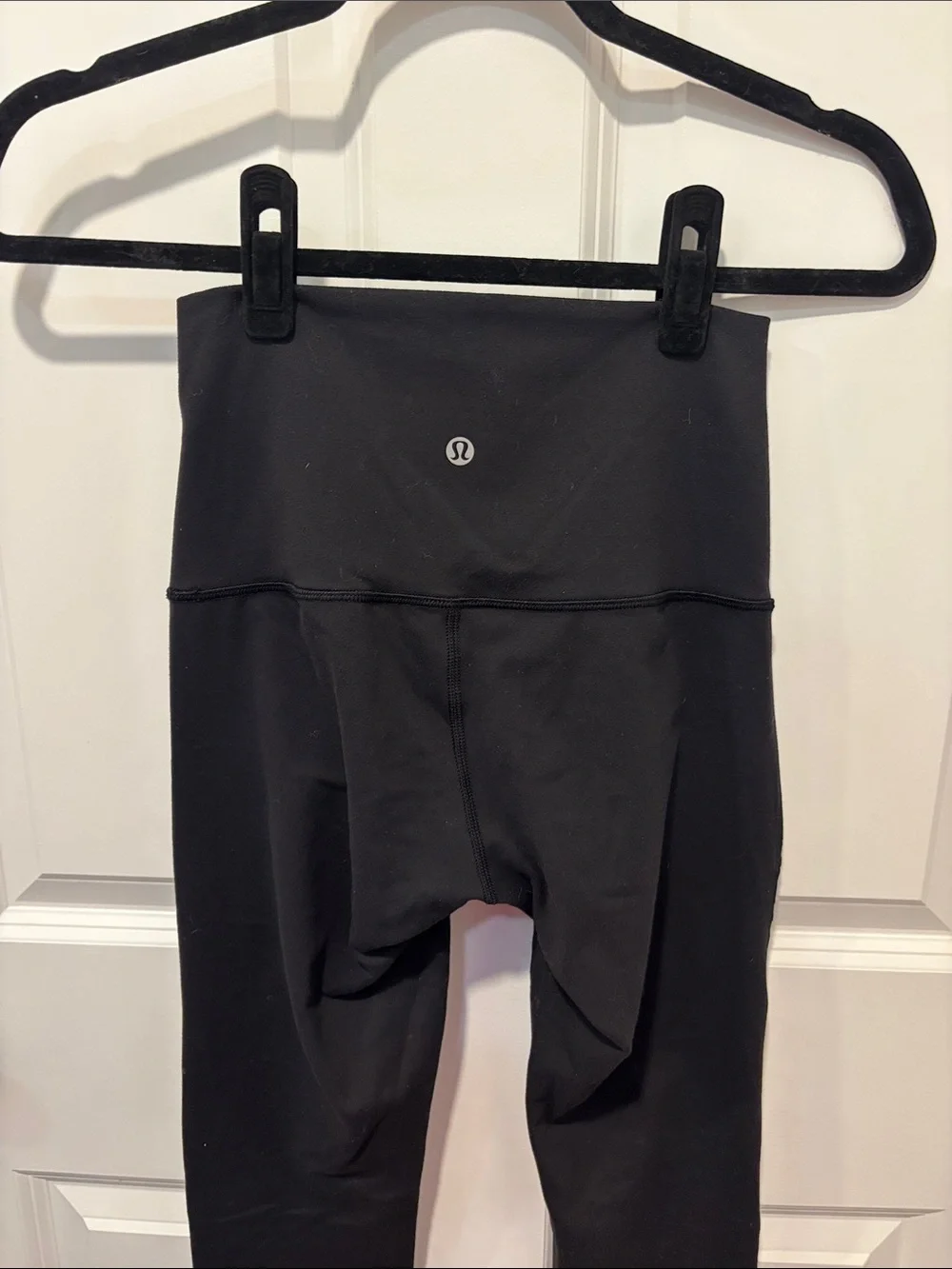 Lululemon Reveal Tight En Avant in Black Mesh Leggings Size 4